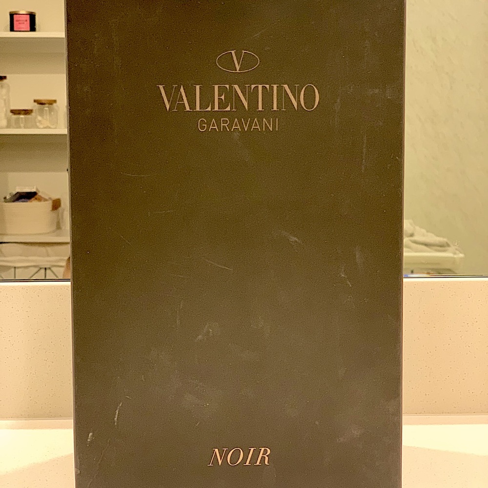 Valentino Noir rockstud ballet flat